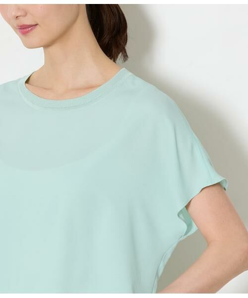 NEWYORKER L-SIZE / ニューヨーカー エルサイズ シャツ・ブラウス | ソフトジョーゼット Tブラウス | 詳細3