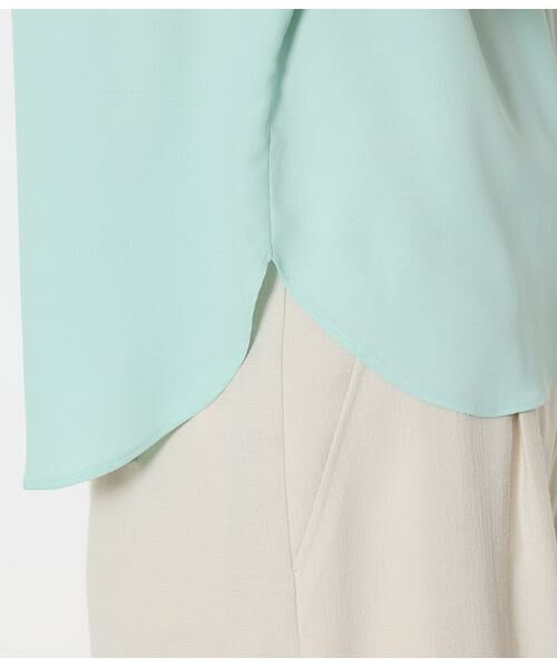 NEWYORKER L-SIZE / ニューヨーカー エルサイズ シャツ・ブラウス | ソフトジョーゼット Tブラウス | 詳細4