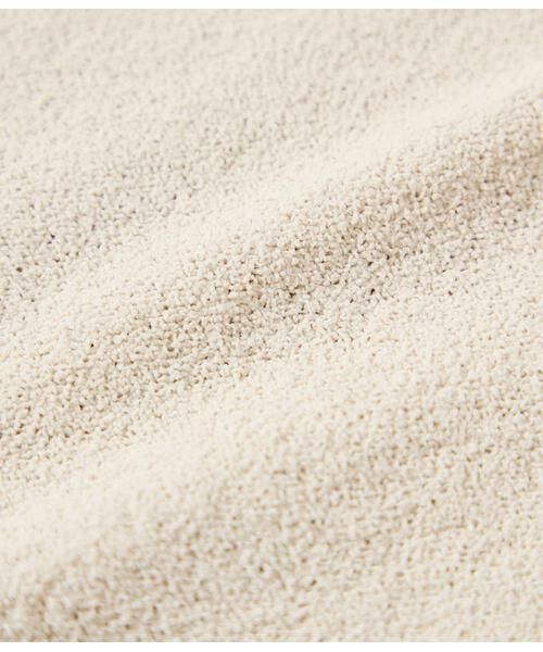 NEWYORKER L-SIZE / ニューヨーカー エルサイズ ニット・セーター | ポリナイロンブークレーホールガーメント(R) フレンチスリーブニットプルオーバー | 詳細11