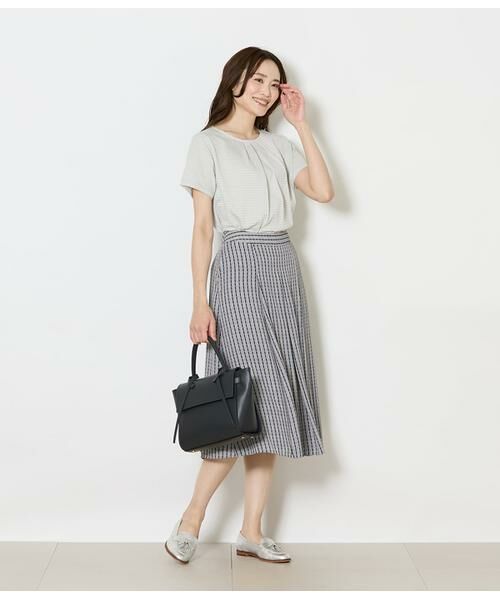 NEWYORKER L-SIZE / ニューヨーカー エルサイズ Tシャツ | 格子サッカータックTシャツ | 詳細11