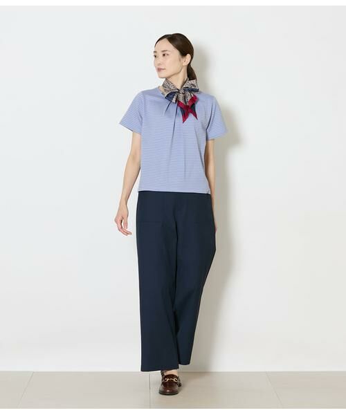 NEWYORKER L-SIZE / ニューヨーカー エルサイズ Tシャツ | 格子サッカータックTシャツ | 詳細5