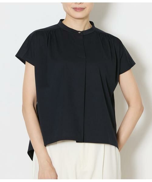 NEWYORKER L-SIZE / ニューヨーカー エルサイズ Tシャツ | プレーティング天竺  スタンドカラープルオーバー | 詳細1