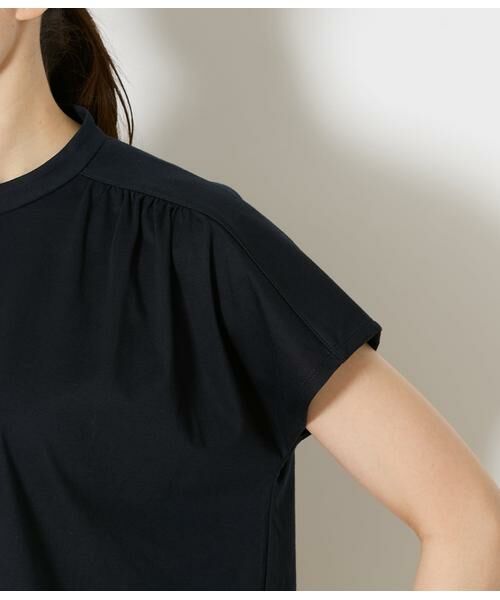 NEWYORKER L-SIZE / ニューヨーカー エルサイズ Tシャツ | プレーティング天竺  スタンドカラープルオーバー | 詳細4