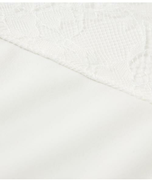 NEWYORKER L-SIZE / ニューヨーカー エルサイズ Tシャツ | 前後2WAYレース切替えカットソー レディース イージーケア | 詳細9