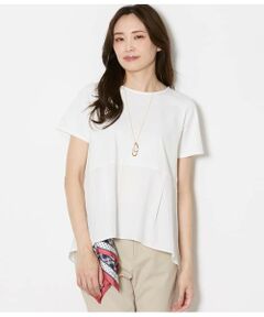 NEWYORKER L-SIZE / ニューヨーカー エルサイズ Tシャツ | プレーディング天竺 裾切替えカットソー
