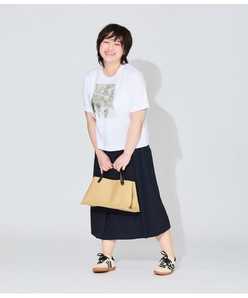 NEWYORKER L-SIZE / ニューヨーカー エルサイズ Tシャツ | コットン100% 箔グラフィックTシャツ | 詳細9