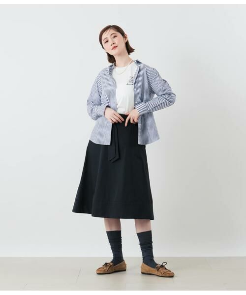 NEWYORKER L-SIZE / ニューヨーカー エルサイズ カットソー | ニューヨーカータータンベア プリント7分袖Tシャツ | 詳細9
