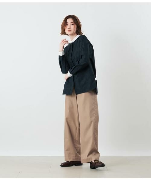 NEWYORKER L-SIZE / ニューヨーカー エルサイズ チノ・ワークパンツ | コットンポリエステルギャバ チノパンツ | 詳細9