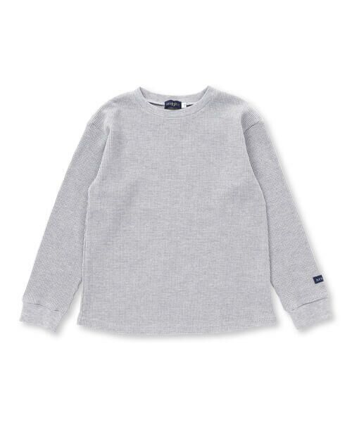 nexchic / ネクシック Tシャツ | 天竺半袖+ワッフル長袖Tシャツセット(110~150cm) | 詳細7