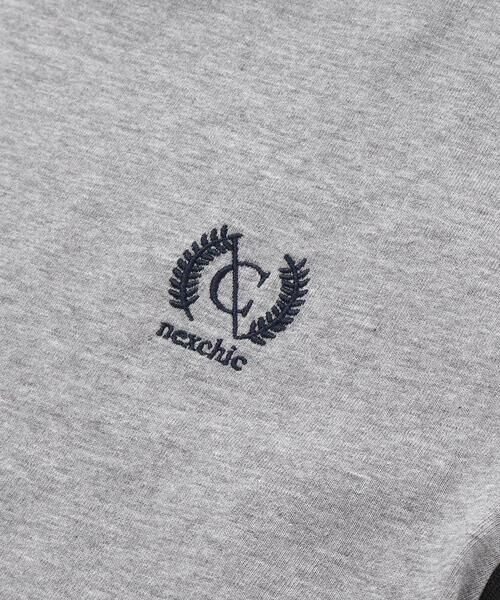nexchic / ネクシック Tシャツ | 天竺半袖+ワッフル長袖Tシャツセット(110~150cm) | 詳細15