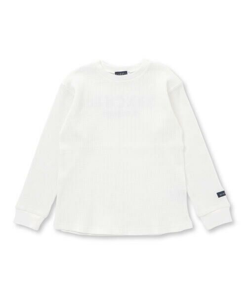 nexchic / ネクシック Tシャツ | 天竺半袖+ワッフル長袖Tシャツセット(110~150cm) | 詳細16