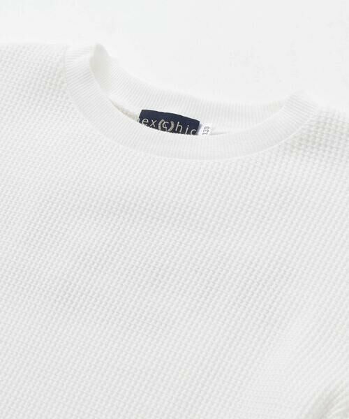 nexchic / ネクシック Tシャツ | 天竺半袖+ワッフル長袖Tシャツセット(110~150cm) | 詳細18