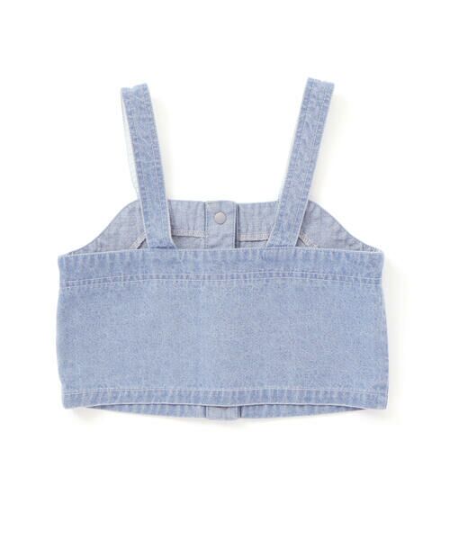 nexchic / ネクシック その他トップス | デニムビスチェ+パンツセットアップ(110~150cm) | 詳細18