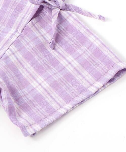 nexchic / ネクシック シャツ・ブラウス | チェック柄半袖シャツ+プリーツスカパンセット(110~150cm) | 詳細17