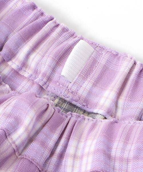 nexchic / ネクシック シャツ・ブラウス | チェック柄半袖シャツ+プリーツスカパンセット(110~150cm) | 詳細22