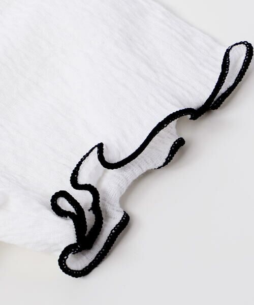 nexchic / ネクシック Tシャツ | リボン付きギャザーキャミ+スパンテレコ半袖Tシャツセット(110~150cm) | 詳細10