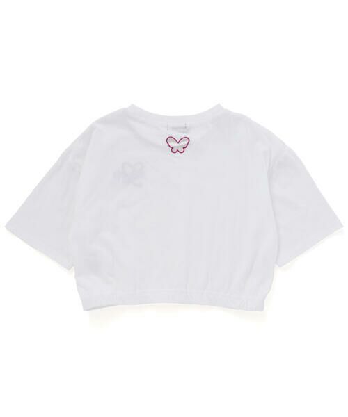 nexchic / ネクシック Tシャツ | ボーダーテレコタンクトップ+シアー天竺Tシャツセット(110~150cm) | 詳細5