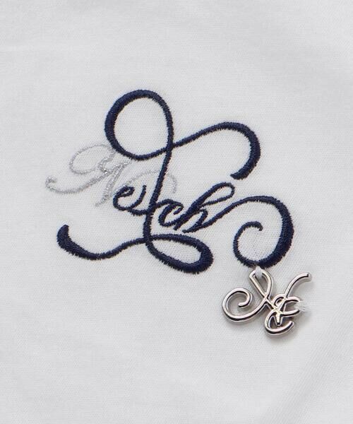 nexchic / ネクシック Tシャツ | ボーダーテレコタンクトップ+シアー天竺Tシャツセット(110~150cm) | 詳細15