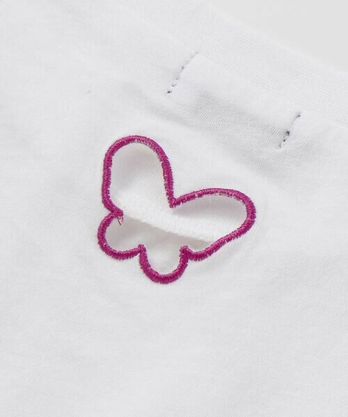 nexchic / ネクシック Tシャツ | ボーダーテレコタンクトップ+シアー天竺Tシャツセット(110~150cm) | 詳細16