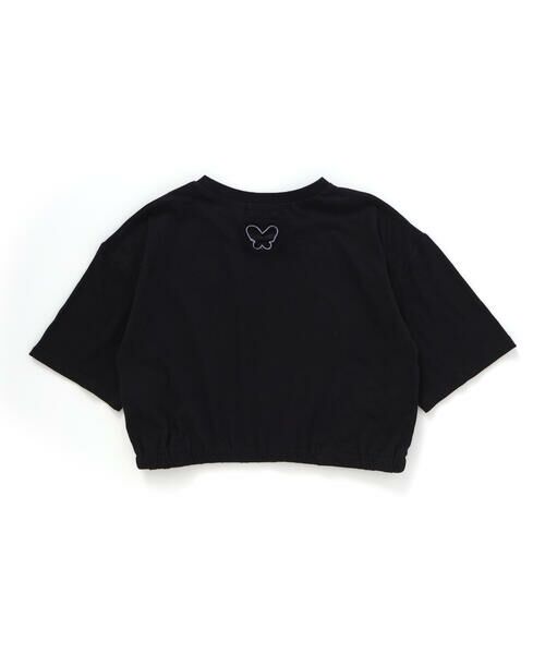 nexchic / ネクシック Tシャツ | ボーダーテレコタンクトップ+シアー天竺Tシャツセット(110~150cm) | 詳細22