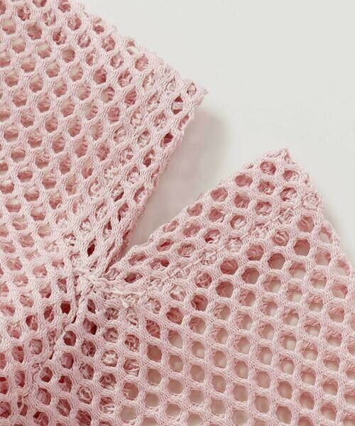 nexchic / ネクシック Tシャツ | バラプリント天竺Tシャツ+メッシュ半袖Tシャツセット(110~150cm) | 詳細11