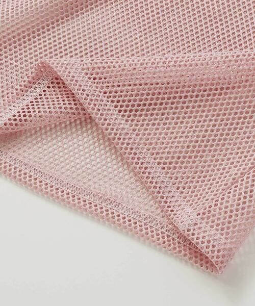 nexchic / ネクシック Tシャツ | バラプリント天竺Tシャツ+メッシュ半袖Tシャツセット(110~150cm) | 詳細13