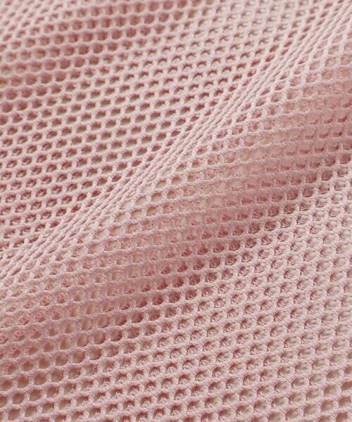 nexchic / ネクシック Tシャツ | バラプリント天竺Tシャツ+メッシュ半袖Tシャツセット(110~150cm) | 詳細14