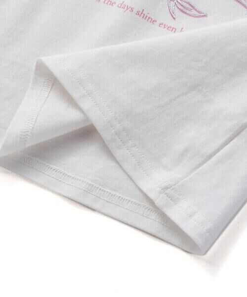 nexchic / ネクシック Tシャツ | バラプリント天竺Tシャツ+メッシュ半袖Tシャツセット(110~150cm) | 詳細19