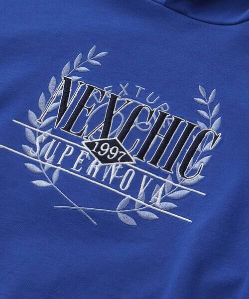 nexchic / ネクシック パーカー | ミニ裏毛フード付き半袖パーカー+ショートパンツセットアップ(110~150cm) | 詳細15