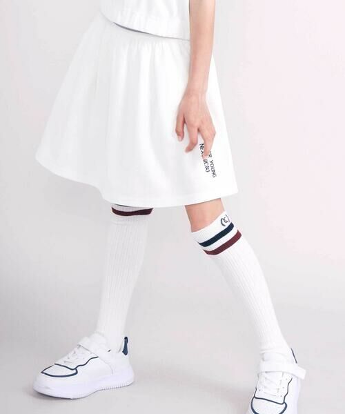 nexchic / ネクシック ポロシャツ | 【接触冷感】メッシュカノコポロシャツ+スカパンセットアップ(110~150cm) | 詳細2