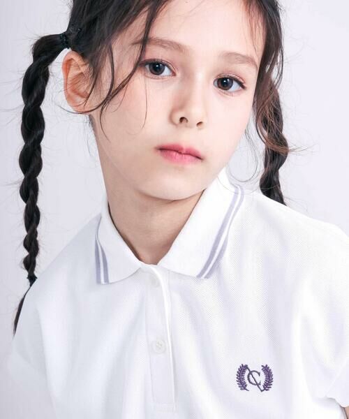 nexchic / ネクシック ポロシャツ | 【接触冷感】メッシュカノコポロシャツ+スカパンセットアップ(110~150cm) | 詳細4