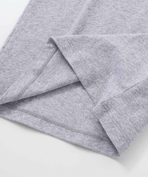 nexchic / ネクシック Tシャツ | デニムチェックキャミソール+天竺半袖Tシャツセット(110~150cm) | 詳細15