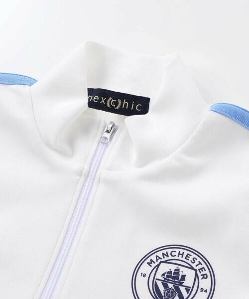 nexchic / ネクシック スウェット | 【Manchester City(マンチェスターシティ)コレクション】ハーフジップトレーナーxハーフパンツセットアップ(110~150cm) | 詳細8