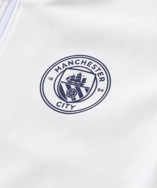 nexchic / ネクシック スウェット | 【Manchester City(マンチェスターシティ)コレクション】ハーフジップトレーナーxハーフパンツセットアップ(110~150cm) | 詳細9