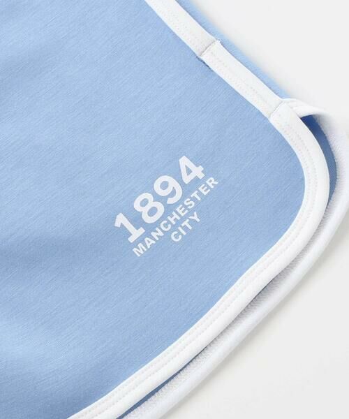 nexchic / ネクシック スウェット | 【Manchester City(マンチェスターシティ)コレクション】ハーフジップトレーナーxハーフパンツセットアップ(110~150cm) | 詳細14