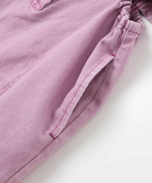 nexchic / ネクシック ドレス | ダメージ刺しゅうツイルジャンパースカート(110~150cm) | 詳細12