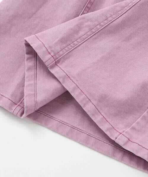 nexchic / ネクシック ドレス | ダメージ刺しゅうツイルジャンパースカート(110~150cm) | 詳細15