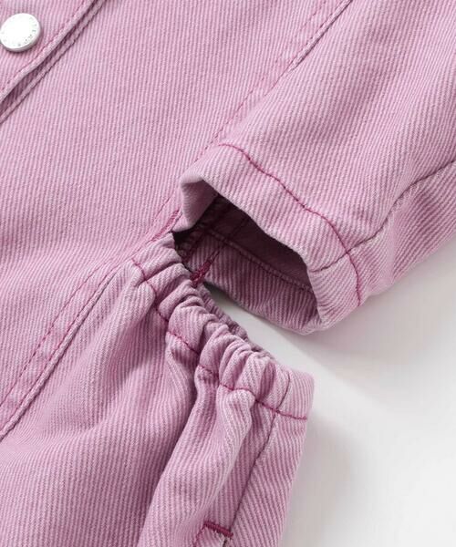 nexchic / ネクシック ドレス | ダメージ刺しゅうツイルジャンパースカート(110~150cm) | 詳細11