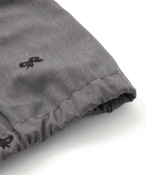 nexchic / ネクシック ノーカラージャケット | 【お揃い】デニムツイルファスナー付きジャケット(110~150cm) | 詳細15