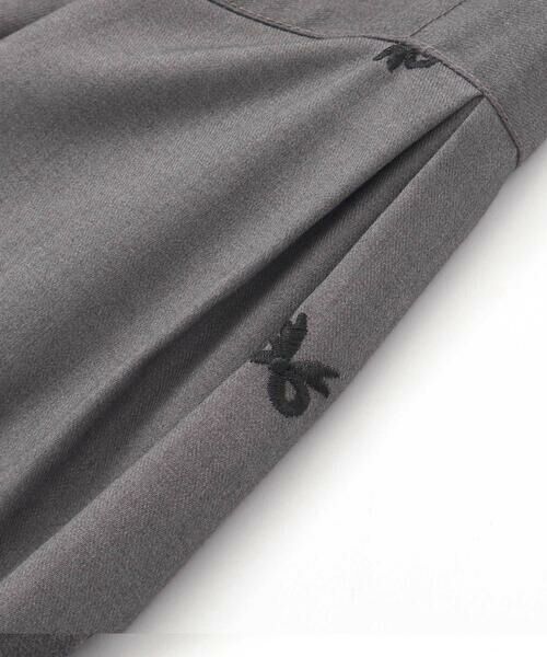 nexchic / ネクシック ノーカラージャケット | 【お揃い】デニムツイルファスナー付きジャケット(110~150cm) | 詳細12