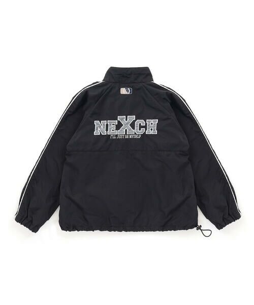 nexchic / ネクシック ブルゾン | ロゴ刺しゅうタフタコーチジャケット(110~150cm) | 詳細5
