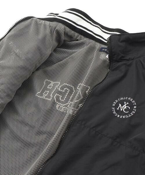 nexchic / ネクシック ブルゾン | ロゴ刺しゅうタフタコーチジャケット(110~150cm) | 詳細6