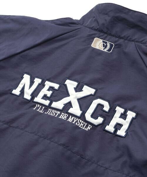 nexchic / ネクシック ブルゾン | ロゴ刺しゅうタフタコーチジャケット(110~150cm) | 詳細15