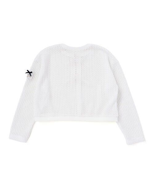 nexchic / ネクシック カーディガン・ボレロ | リボン付きニットカーディガン(110~150cm) | 詳細6