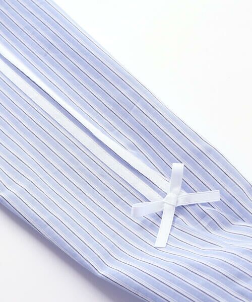 nexchic / ネクシック シャツ・ブラウス | 【お揃い】袖ライン無地&ストライプ長袖シャツ(110~150cm) | 詳細9