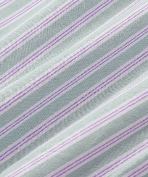 nexchic / ネクシック シャツ・ブラウス | 【お揃い】ストライプ袖切り替えシャツ(110~150cm) | 詳細13