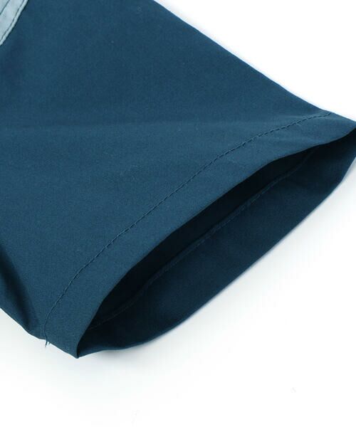 nexchic / ネクシック Tシャツ | 切り替え配色デニム&ツイル半袖シャツ(110~150cm) | 詳細13