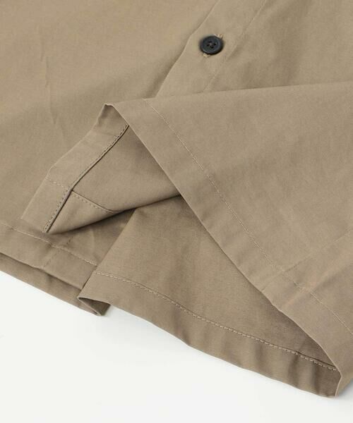 nexchic / ネクシック Tシャツ | 切り替え配色デニム&ツイル半袖シャツ(110~150cm) | 詳細14