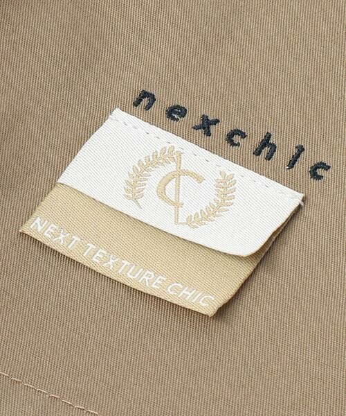 nexchic / ネクシック Tシャツ | 切り替え配色デニム&ツイル半袖シャツ(110~150cm) | 詳細15