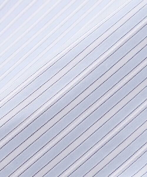 nexchic / ネクシック シャツ・ブラウス | シャーリング切り替えカラミレースストライプシャツ(110~150cm) | 詳細20